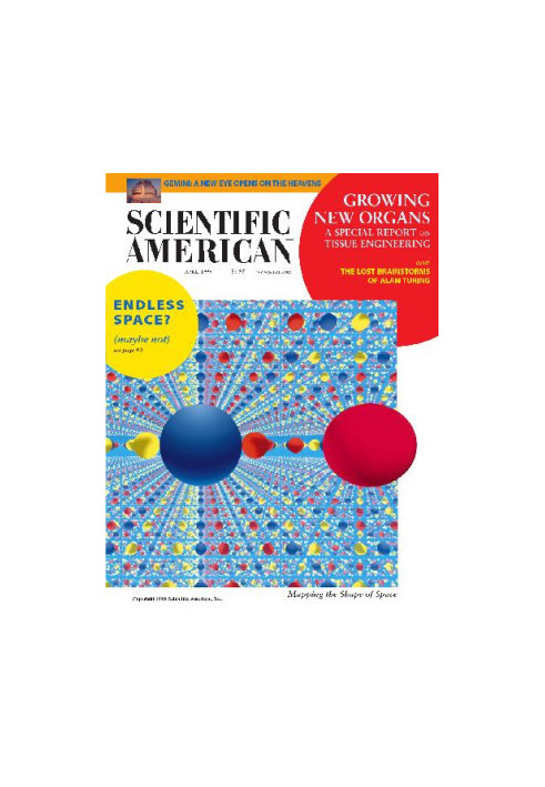 Endless Space? (maybe not) Mapping the Shape of Space (Scientific American 04.1999)
