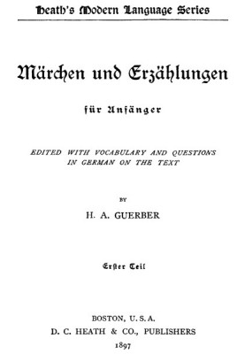 Fairy tales and stories for beginners. First part