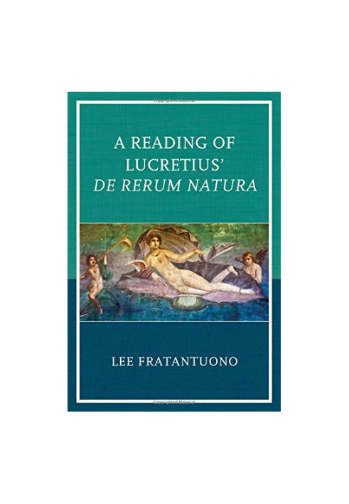 A reading of Lucretius' De rerum natura