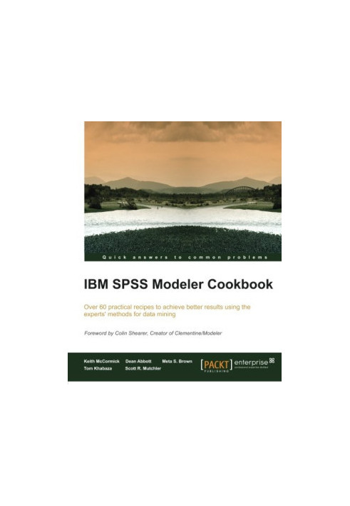IBM SPSS Modeler cookbook