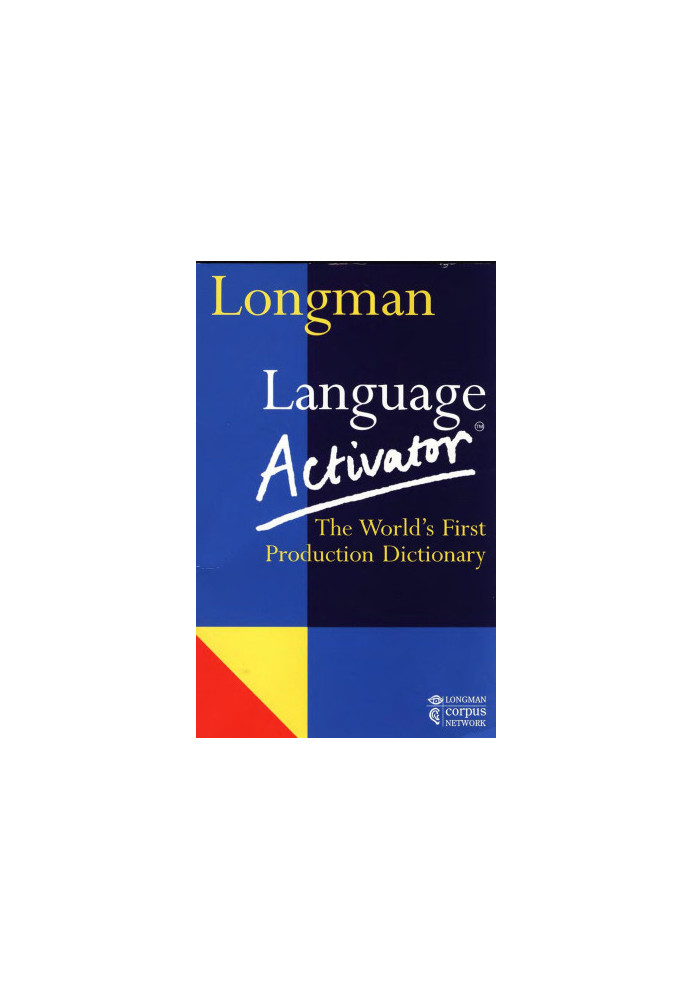Longman Language Activator