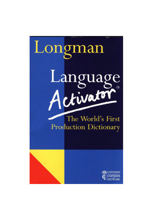 Longman Language Activator