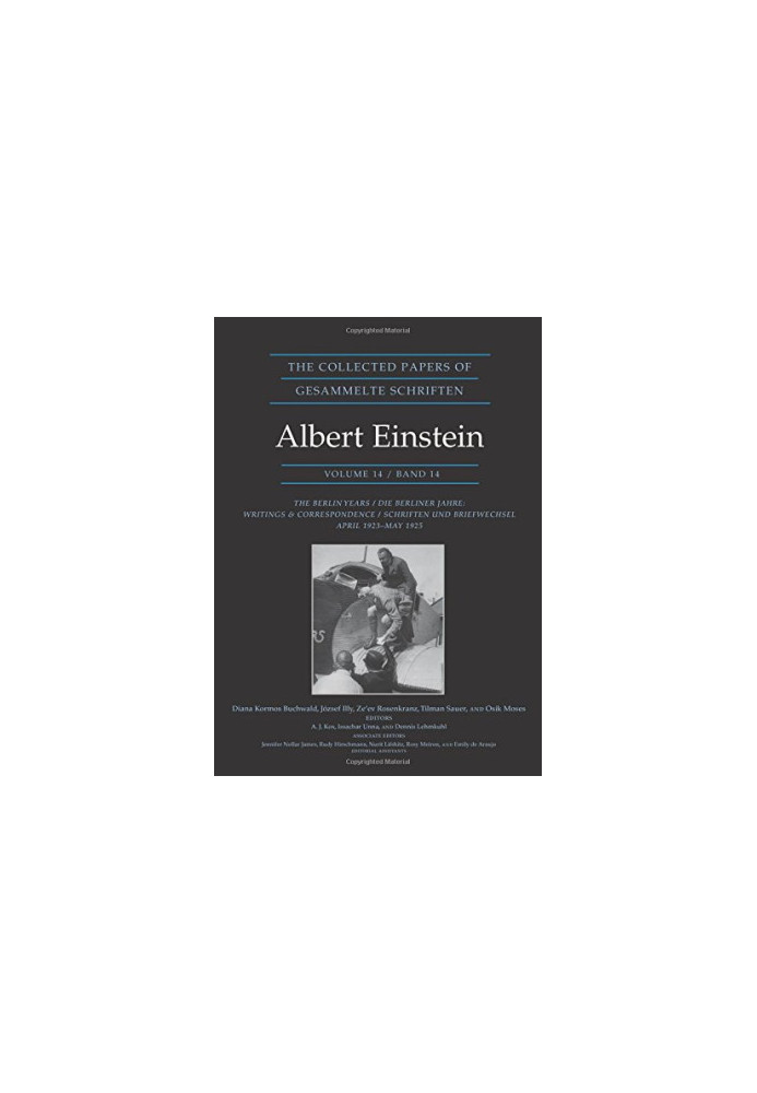 The collected papers of Albert Einstein, vol.1: the early years, 1879-1902