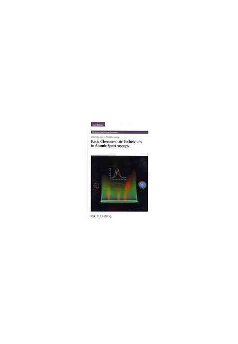 Basic chemometric techniques in atomic spectroscopy