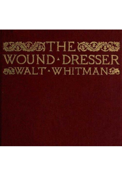 The Wound Dresser. Серія листів, написаних із госпіталів у Вашингтоні під час війни за повстання