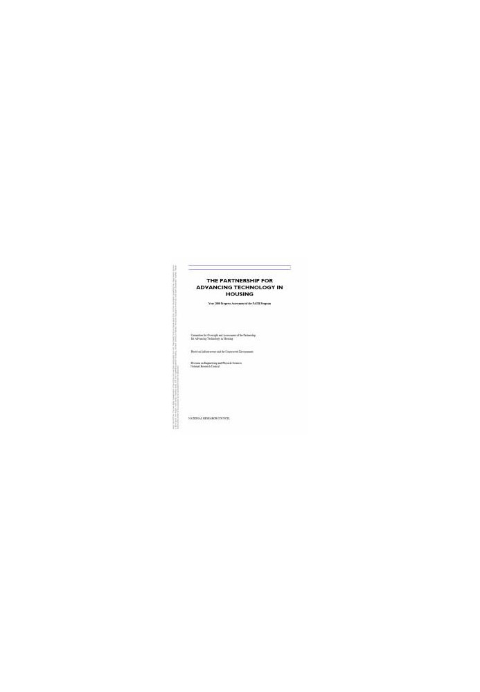 The Partnership for Advancing Technology in Housing: Year 2000 Progress Assessment of the PATH Program