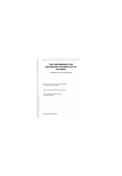 The Partnership for Advancing Technology in Housing: Year 2000 Progress Assessment of the PATH Program