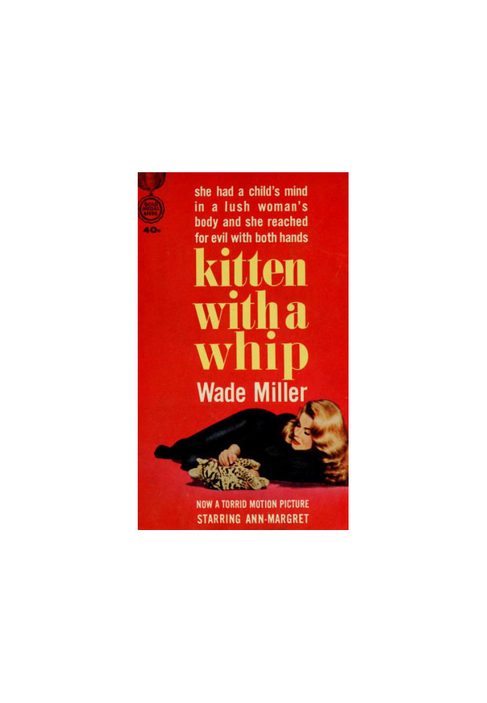 Kitten with a whip
