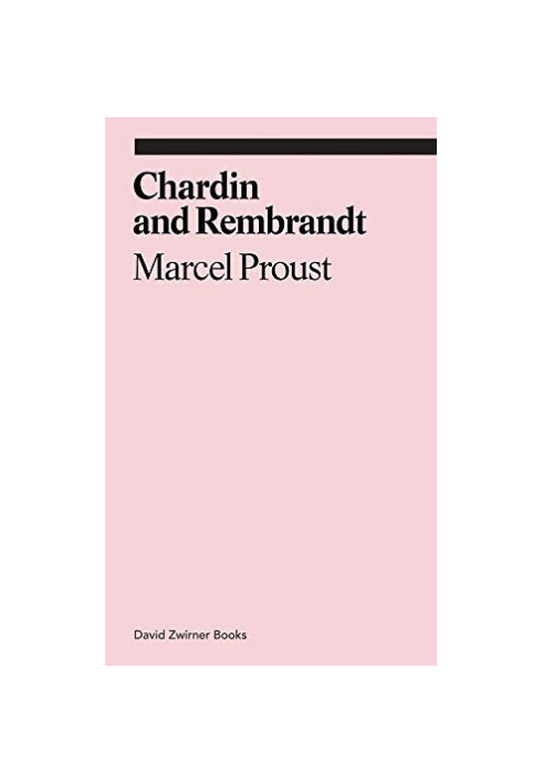 Chardin and Rembrandt (ekphrasis)