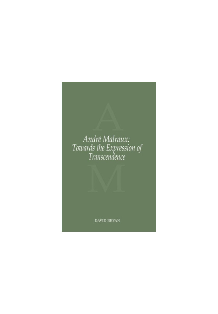 André Malraux : towards the expression of transcendence