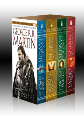 A Song of Ice and Fire Book Bundle (Books 1-4 )