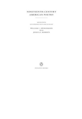 Nineteenth-Century American Poetry