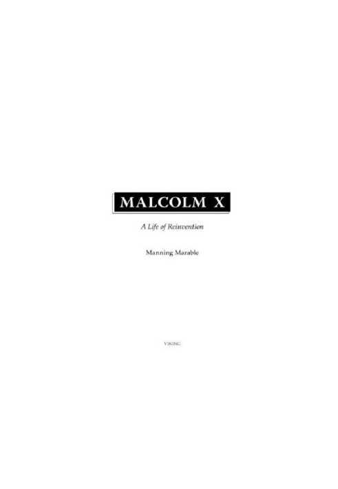 Malcolm X: A Life of Reinvention