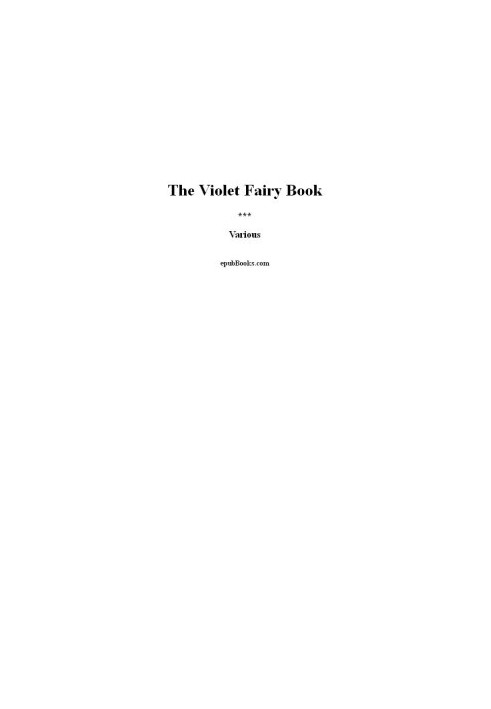 [Coloured Fairy Books 07] • The Violet Book of Fairy Tales