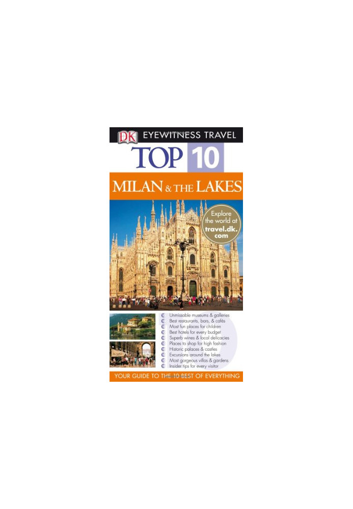 Top 10 Milan, The Lakes (Eyewitness Top 10 Travel Guides)