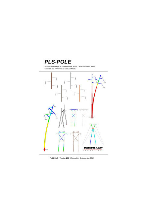 PLS-POLE Version 12.3 User's Manual