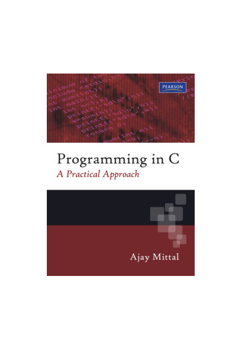 Programming in C: Cover title