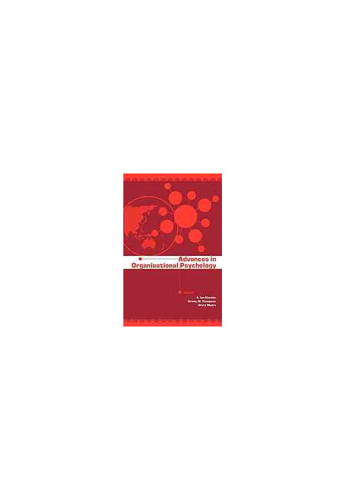Advances in organisational psychology