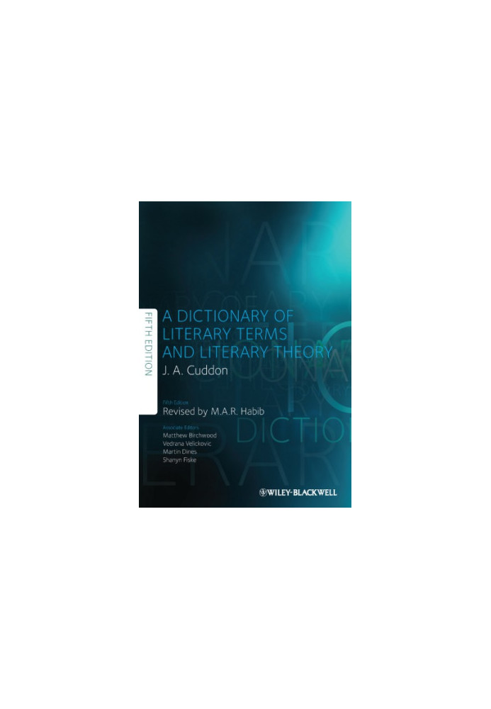 Dictionary of Literary Terms and Literary Theory