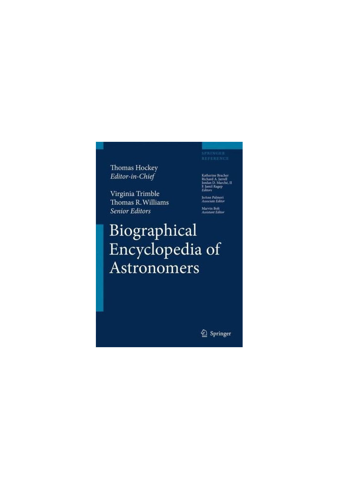 Biographical Encyclopedia of Astronomers