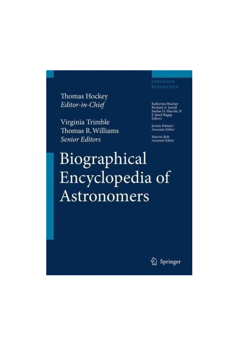 Biographical Encyclopedia of Astronomers
