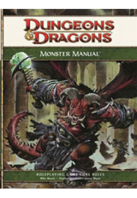 Monster Manual: A 4th Edition Core Rulebook (D&d Core Rulebook) (Dungeons & Dragons)