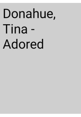 Donahue Tina Adored