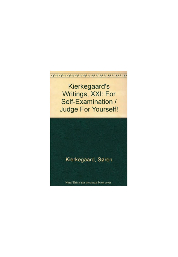 For self-examination  Judge for yourself!