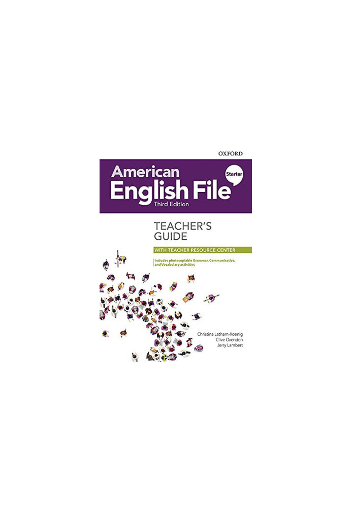 American English File 3th Edition Starter. Teacher's Book Pack