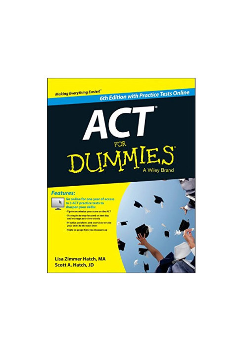 ACT For Dummies, with Online Practice Tests 6th Edition
