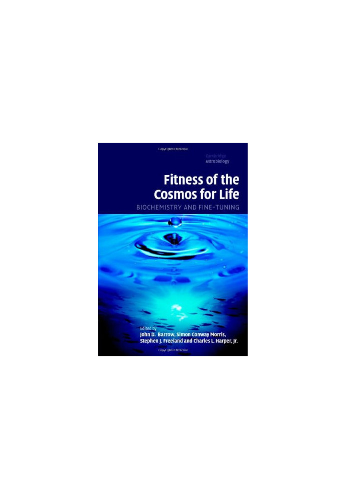 Fitness of the Cosmos for Life. Biochemistry and Fine-Tuning