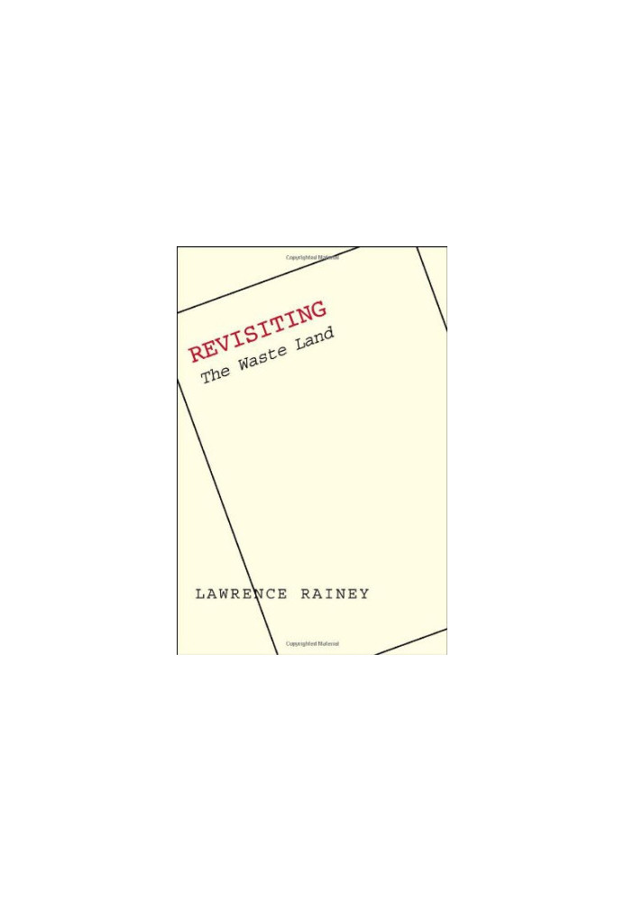 Revisiting the waste land