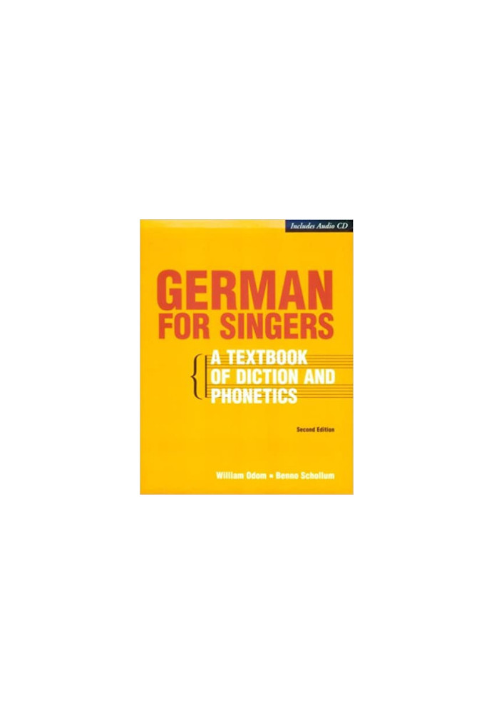 German for Singers: A Textbook of Diction and Phonetics