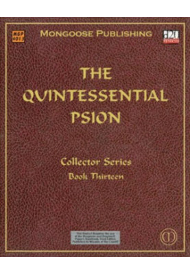 The Quintessential Psion (Dungeons & Dragons d20 Fantasy Roleplaying)