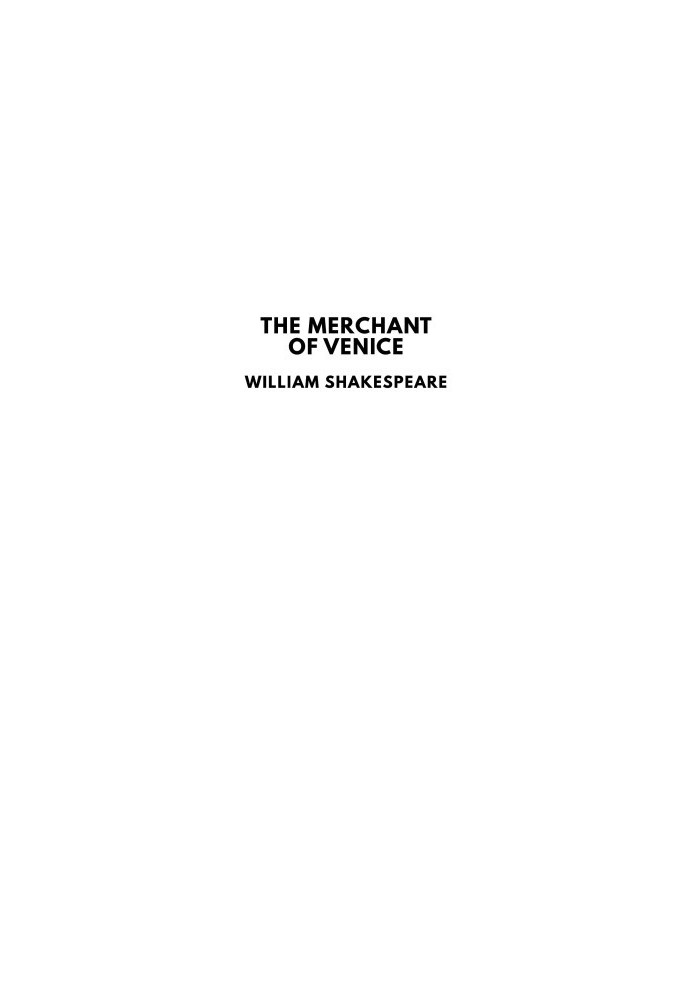 The Merchant of Venice