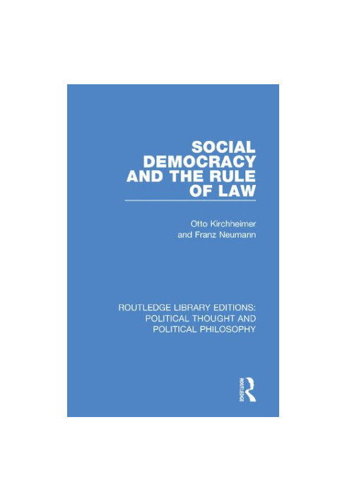 Routledge Library Editions: Political Thought and Political Philosophy: 54 Volume Set