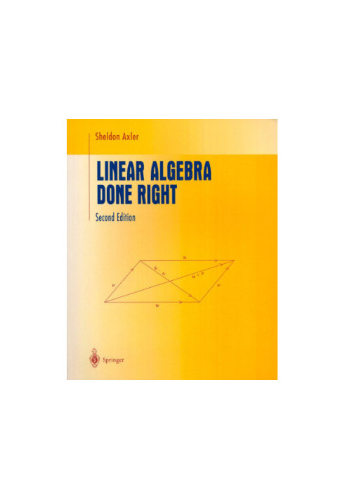 Linear Algebra Done Right, Second Edition