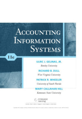 Accounting Information Systems