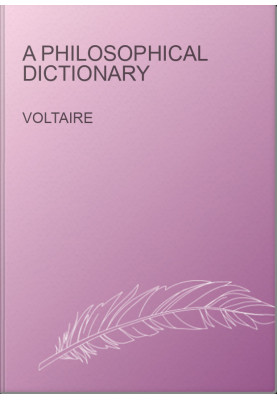 A Philosophical Dictionary