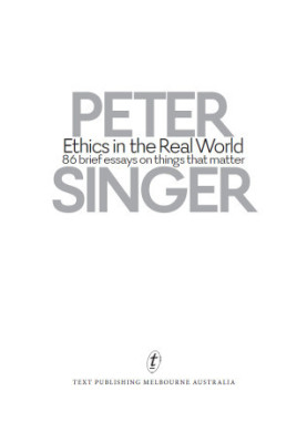 Ethics in the Real World