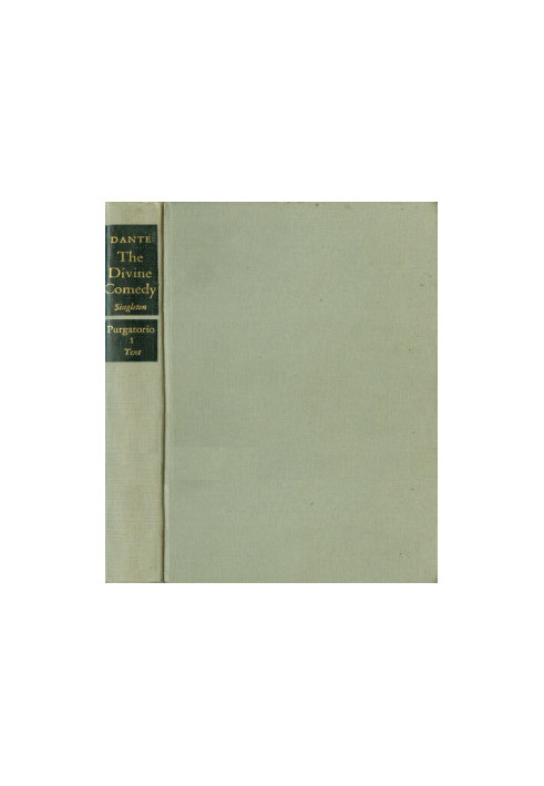 The Divine Comedy: Purgatorio: Italian Text and Translation