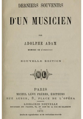 Last memories of a musician