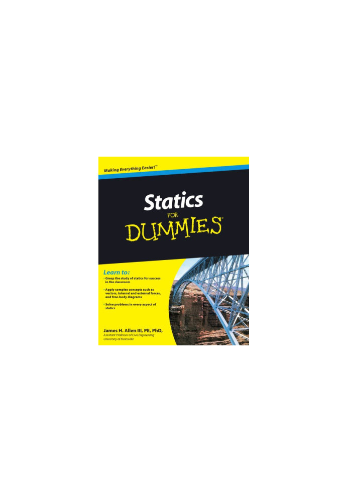 Statics for dummies Description based on print version record. - Includes index
