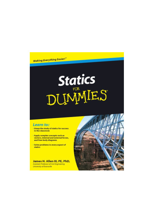 Statics for dummies Description based on print version record. - Includes index