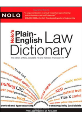 Nolo's Plain-English Law Dictionary