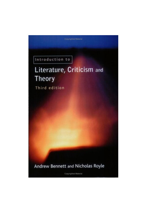 An Introduction to Literature, Criticism and Theory