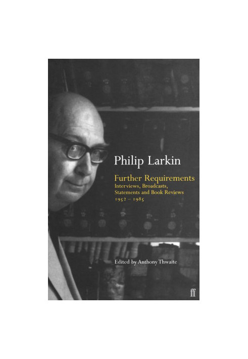 Further Requirements
