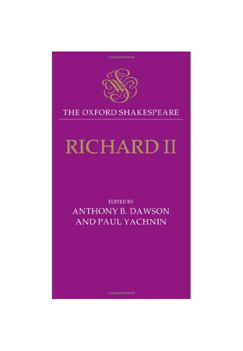 The Oxford Shakespeare : Richard II