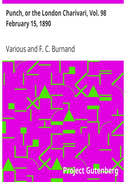 Панч, або Лондонський чаріварі, том. 98 15 лютого 1890 року