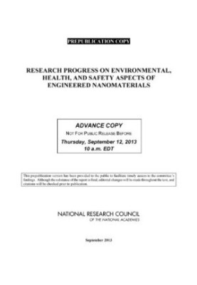 Research Progress on Environmental, Health, and Safety Aspects of Engineered Nanomaterials